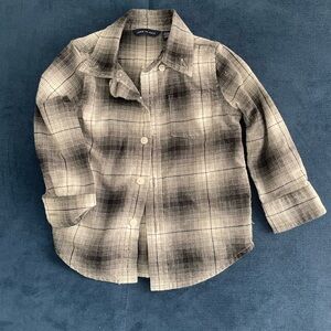 Janie and Jack Plaid Shirt 12 - 18 Months
